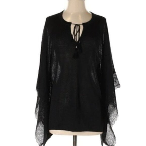 White House Black Market Sweaters - New WHBM PULLOVER Top Lace